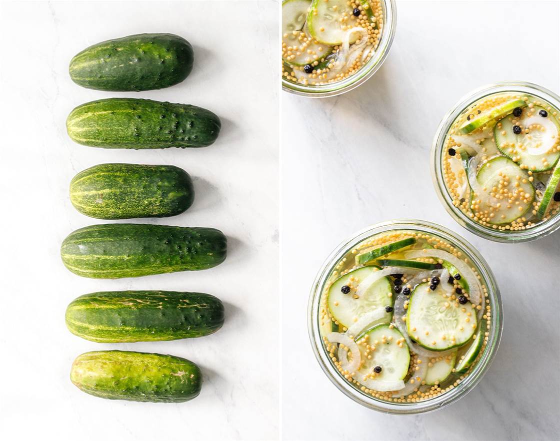 make your own bread and butter pickles