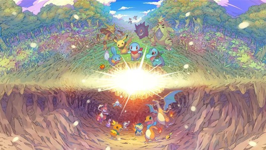 Playing Now: Pokemon Mystery Dungeon: Rescue Team DX