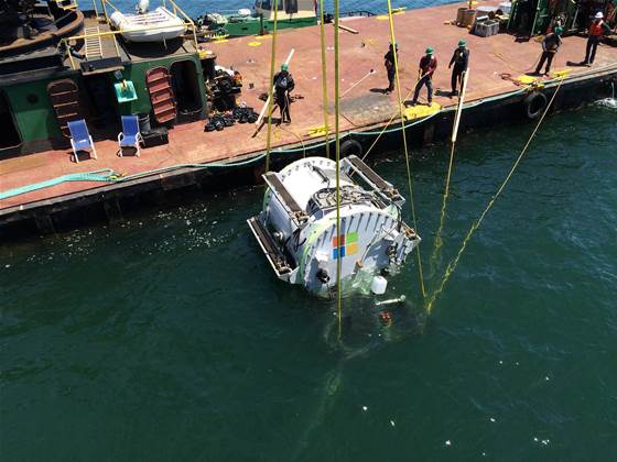 Microsoft trials Scottish subsea data centre