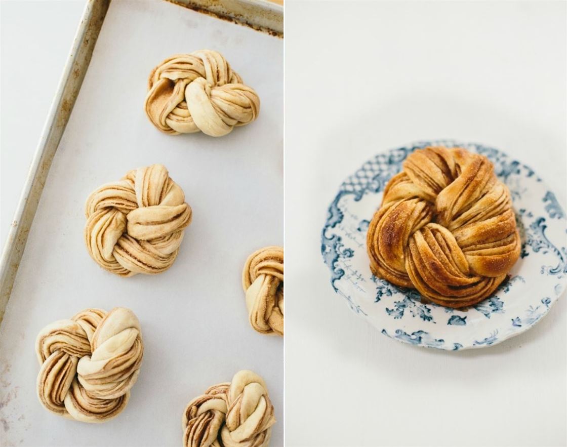 pumpkin-spice brioche knots pumpkin-spice brioche knots