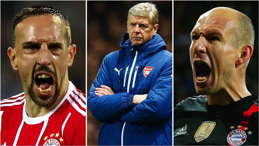 Ribery, Robben and Arsene ruled out 'months ago' Ribery, Robben and Arsene ruled out 'months ago'