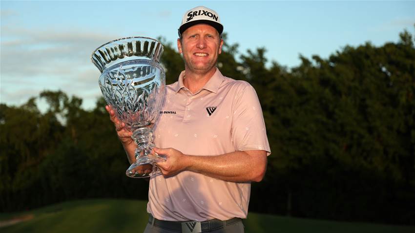 Brehm wins to save PGA Tour card with Aussies in top-10