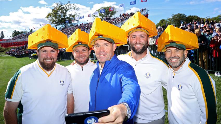 Europe&#8217;s cheesy strategy to win over Ryder Cup crowd