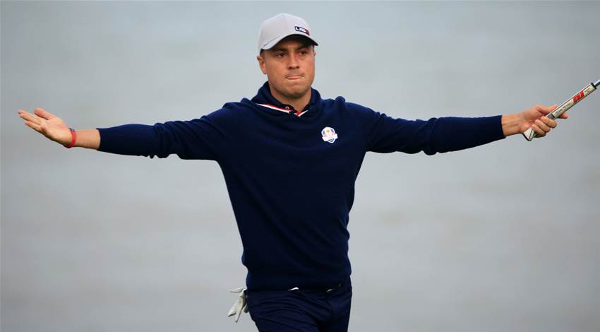 U.S. shock Europe to grab Ryder Cup control