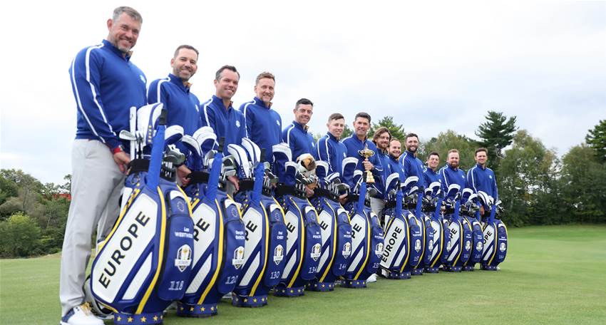 History lesson for Europe's Ryder Cup team