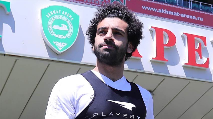 Salah returns! Egypt star is back in training Salah returns! Egypt star is back in training