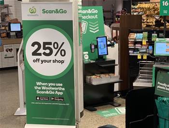 Woolworths offer 25 percent off groceries via Scan&Go app