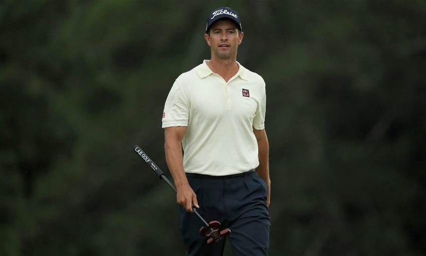 Potential mid-tournament putter change for Scott Potential mid-tournament putter change for Scott