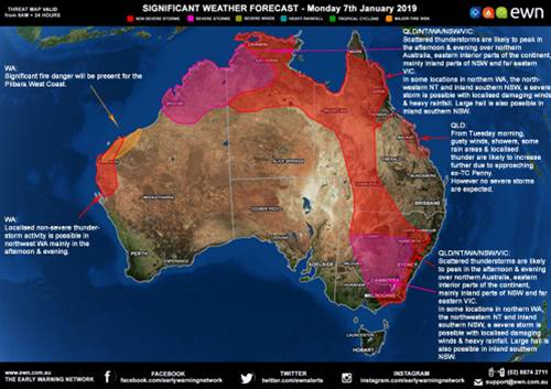 Hack spam sent via Australian hazard alert service