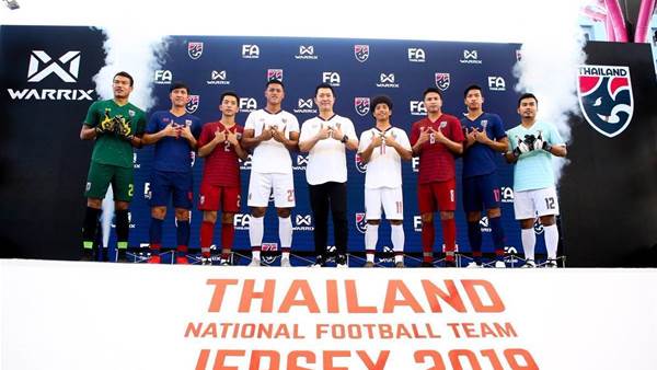 Thailand unveil 2019 AFC Asian Cup kits