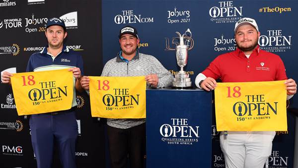 Three stamp their ticket to The 150th Open Championship