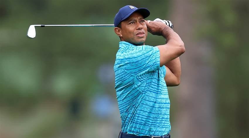 Tiger plays Southern Hills in PGA practice