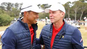 Tiger trying to play golf again: Stricker