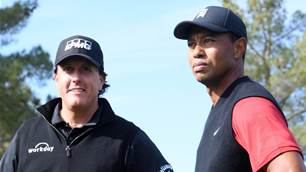 Woods, Mickelson to play in charity match