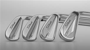 New Titleist T-Series irons appear on Tour