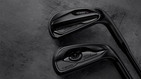 Titleist adds limited black finish T100&#8226;S and T200 irons