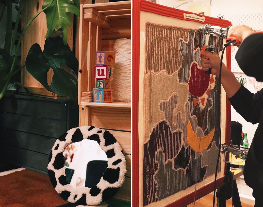 this melbourne studio runs tufting workshops this melbourne studio runs tufting workshops