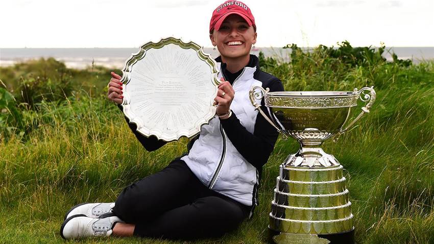Aline Krauter wins The Women's Amateur Championship Aline Krauter wins The Women's Amateur Championship