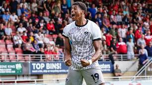 Toast of the town: New-boy Yengi purring for Portsmouth