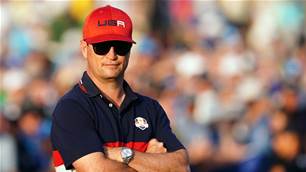 'It's on me': Zach Johnson