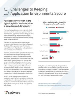 5 challenges to keeping application environments secure