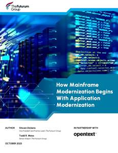 How Mainframe Modernization Begins with Application Modernization