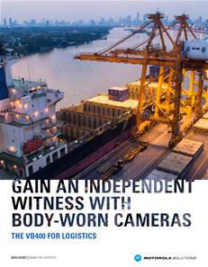 Gain an independent witness with body-worn cameras