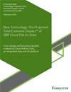 Forrester Study: Understand the total economic impact of using IBM Cloud Pak™ for Data