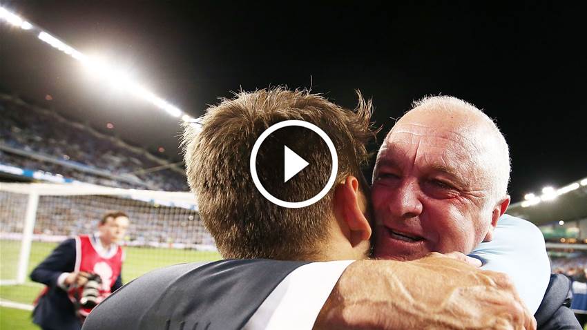 Watch: Sydney FC's tribute to Graham Arnold Watch: Sydney FC's tribute to Graham Arnold