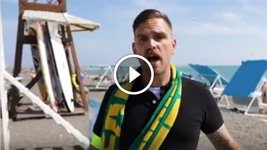 Watch: Some crazy Cahill fandom on the streets of Sochi Watch: Some crazy Cahill fandom on the streets of Sochi