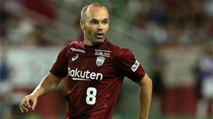 Iniesta turns it on with super strike in Japan