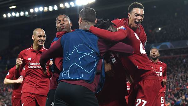 Watch! Liverpool's amazing win over Barcelona