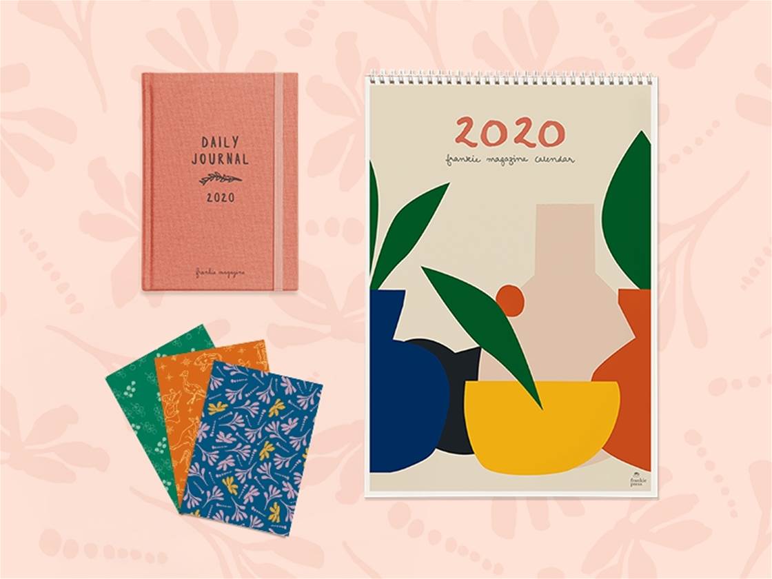 pre-order the 2020 frankie diary and calendar