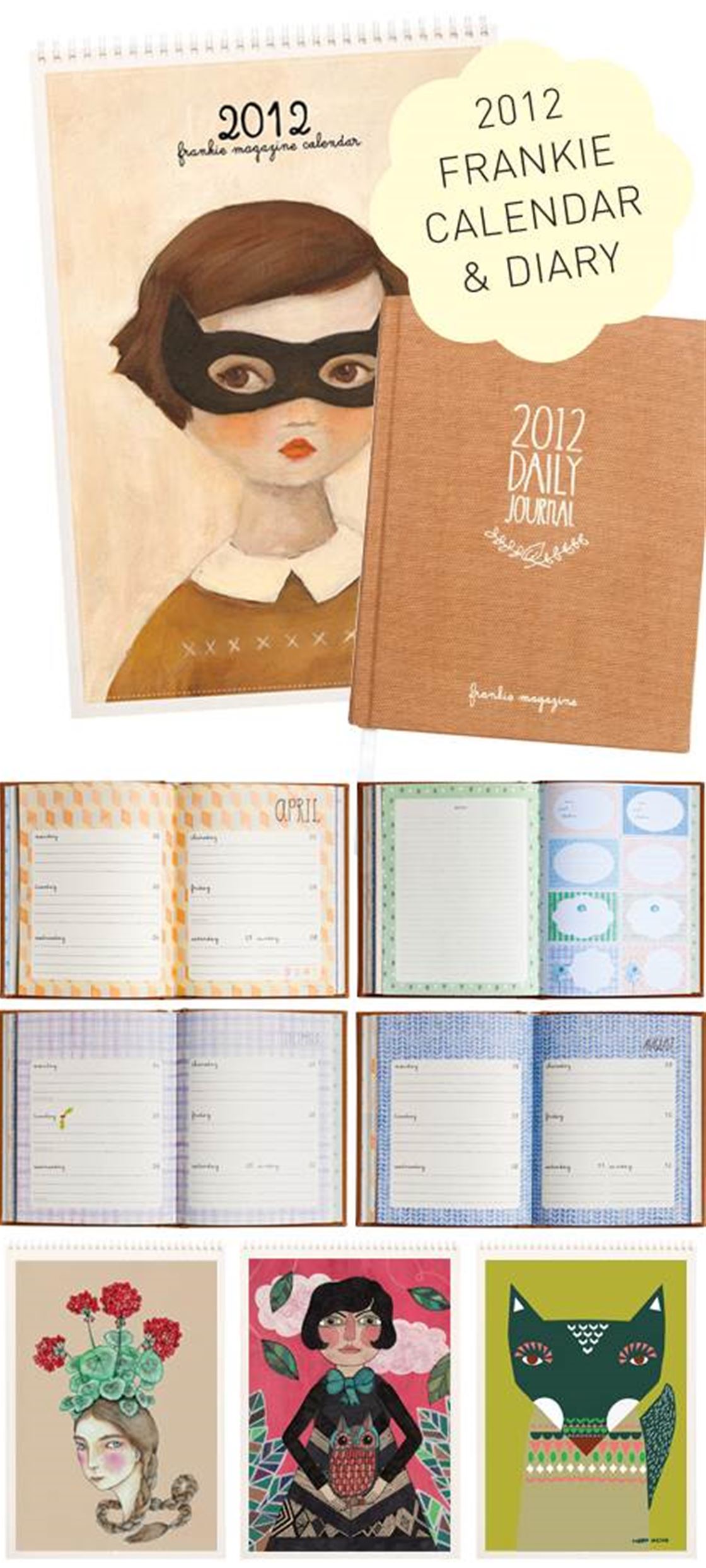 2012 diary and calendar now on sale! 2012 diary and calendar now on sale!