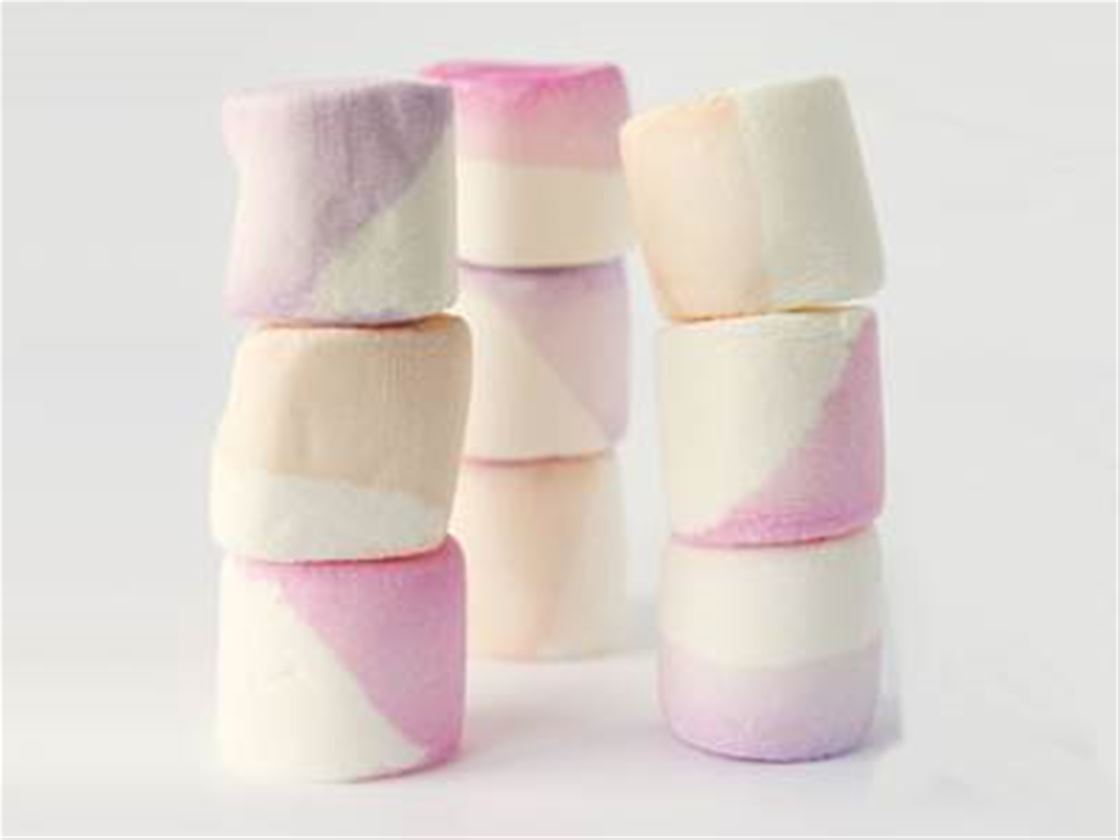 dip-dyed marshmallows dip-dyed marshmallows