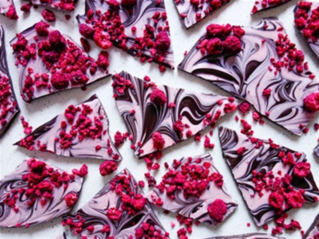 frankie fodder: raspberry swirl chocolate frankie fodder: raspberry swirl chocolate