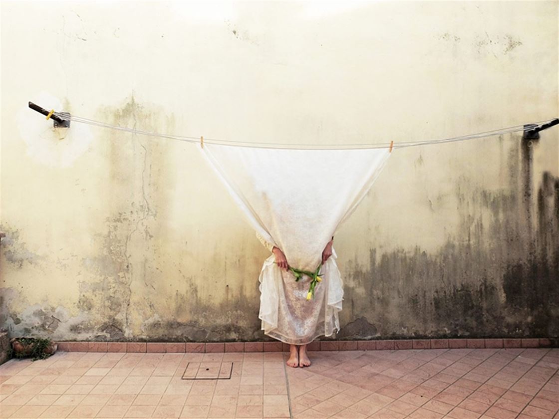 hiding in front of a camera hiding in front of a camera