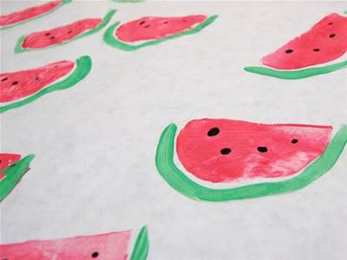 watermelon wrapping diy