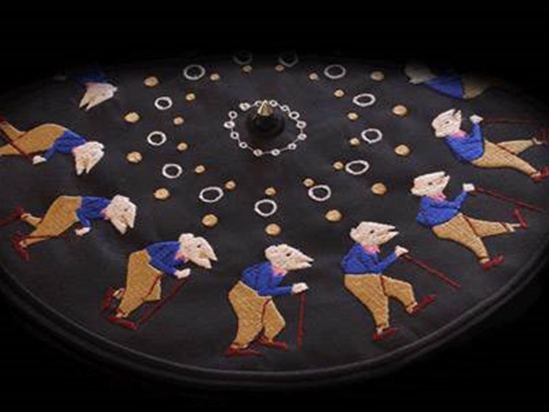 elliot schultz's embroidered zoetropes elliot schultz's embroidered zoetropes