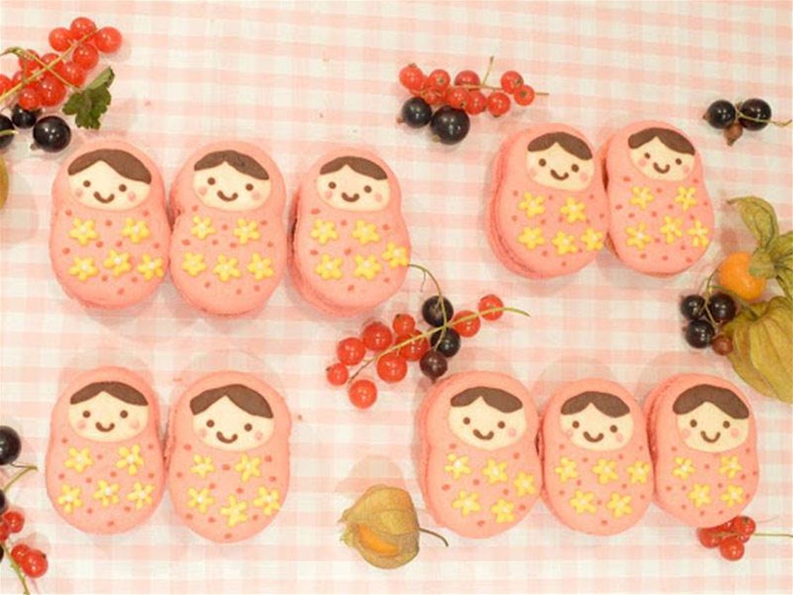 russian doll macarons russian doll macarons