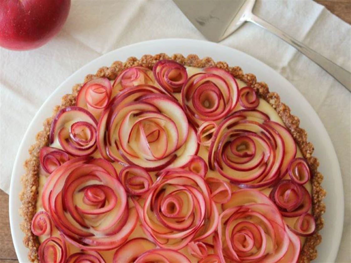 apple rose tart apple rose tart