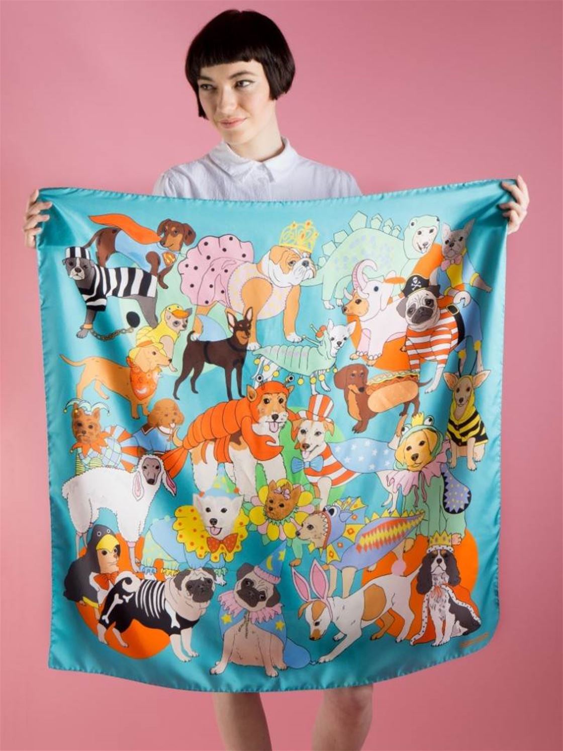 a very poochy scarf a very poochy scarf