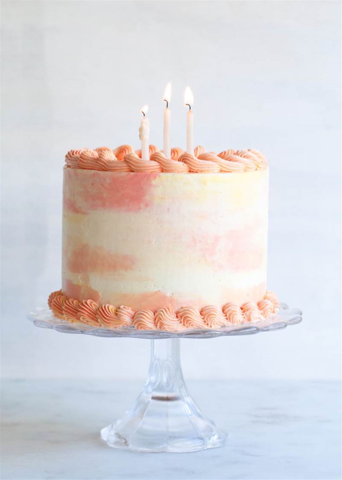swishy-swashy watercolour cake swishy-swashy watercolour cake