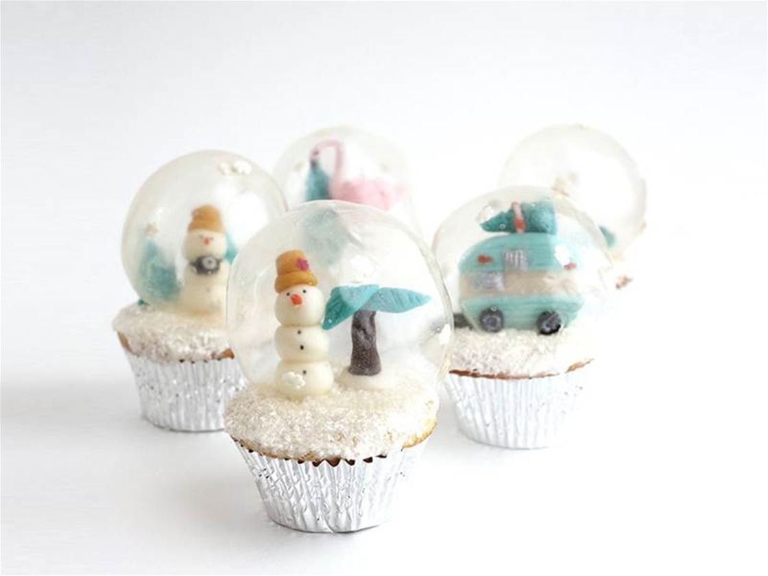 diy snow globe cupcakes diy snow globe cupcakes