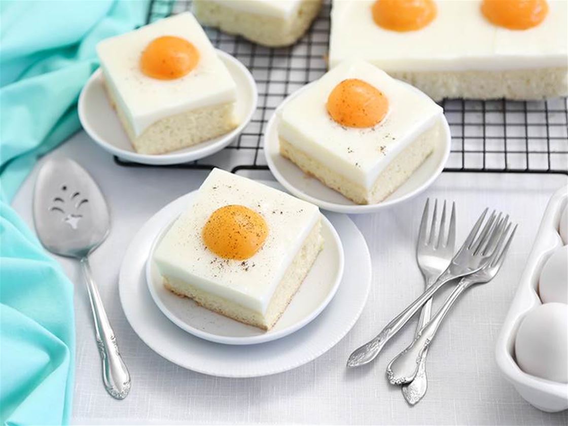 german fried egg cake german fried egg cake