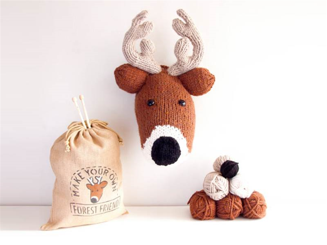 faux taxidermy knitting kits faux taxidermy knitting kits