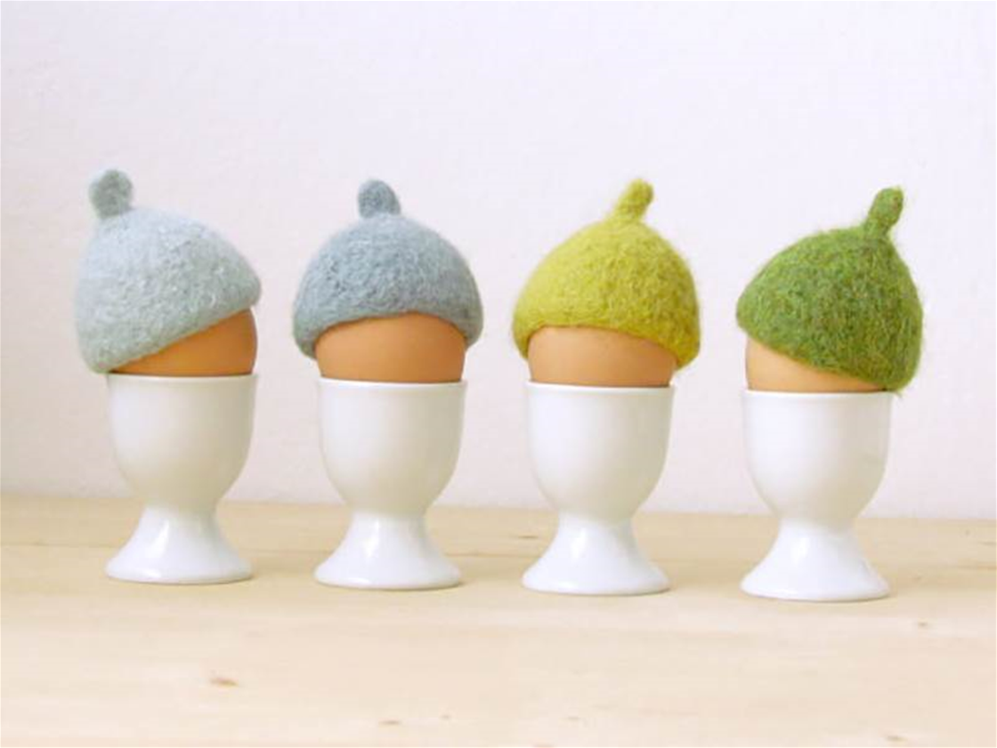felted egg cosies felted egg cosies