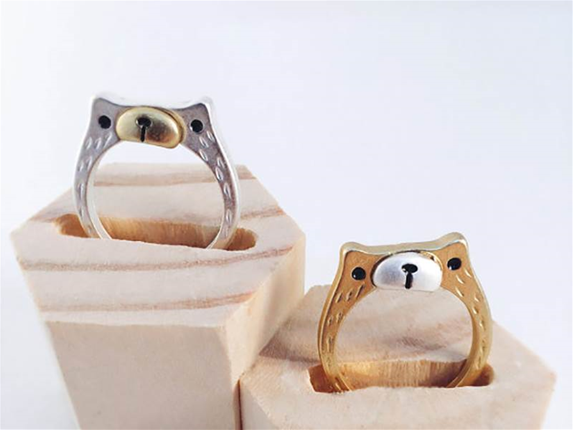 curious bear rings curious bear rings