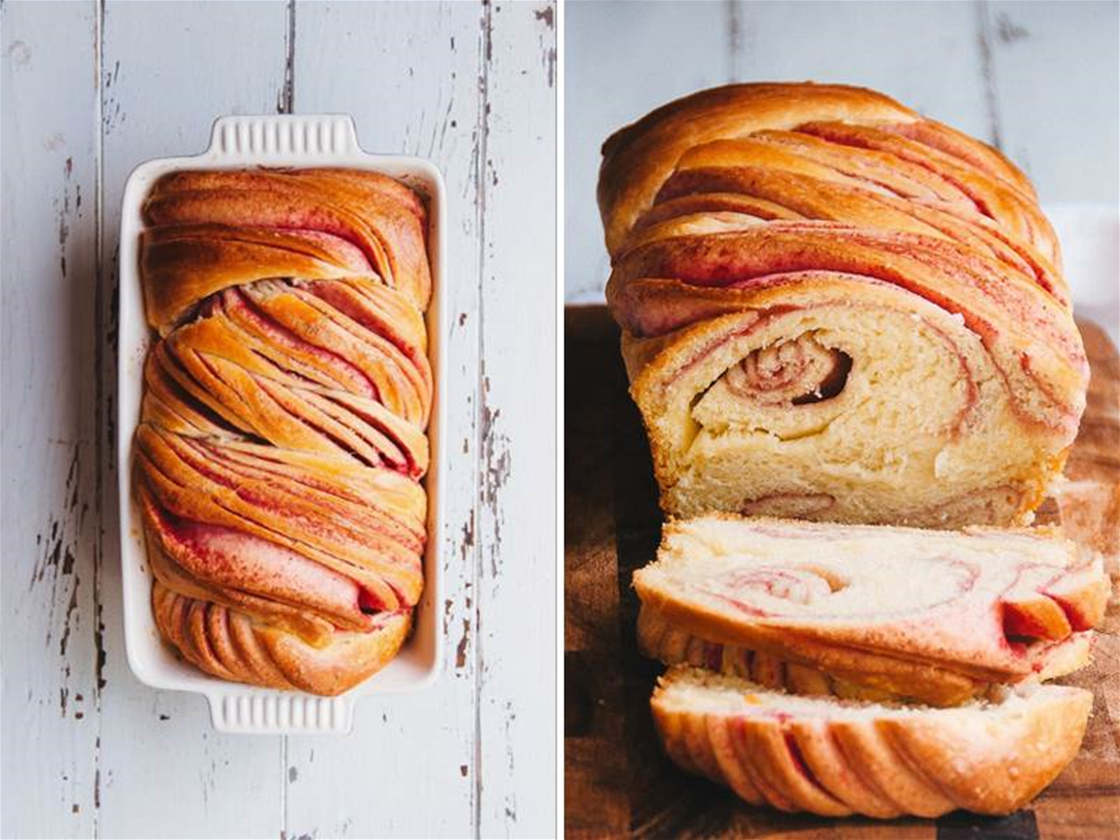 raspberry swirl brioche raspberry swirl brioche