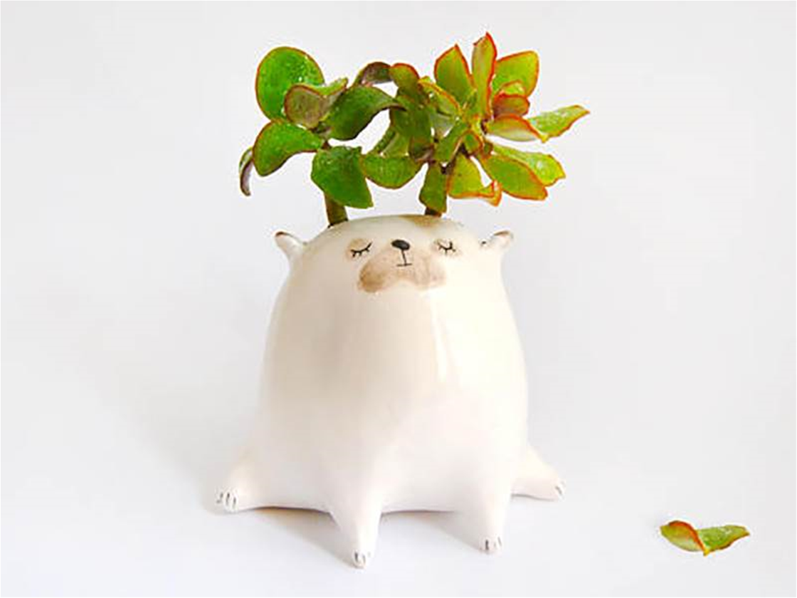 the pug planter the pug planter